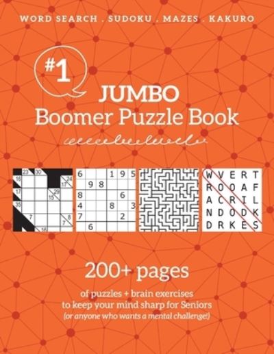 Cover for Barb Drozdowich · Jumbo Boomer Puzzle Book #1 (Paperback Book) (2020)