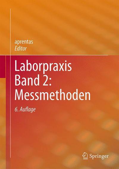 Cover for Laborpraxis Band 2: Messmethoden (Hardcover Book) (2016)