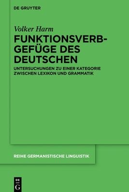 Cover for Harm · Funktionsverbgefüge des Deutschen (Bok) (2021)