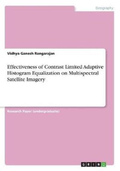 Cover for Rangarajan · Effectiveness of Contrast Li (Book)