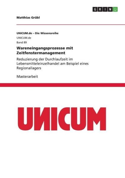 Cover for Grübl · Wareneingangsprozesse mit Zeitfen (Book)