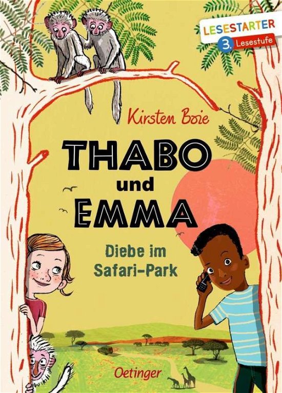 Cover for Boie · Thabo und Emma - Diebe im Safari-P (Buch)