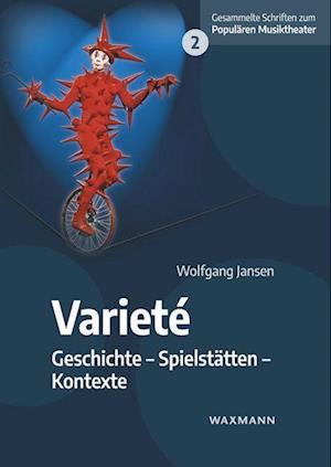 Cover for Wolfgang Jansen · Varieté (Paperback Book) (2022)