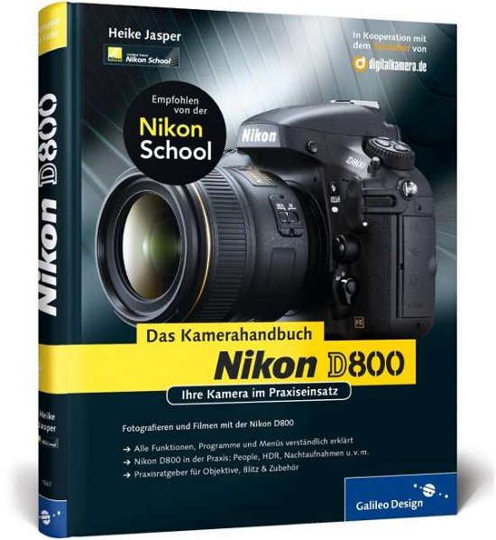 Nikon D800. Das Kamerahandbuch - Jasper - Libros -  - 9783836218672 - 