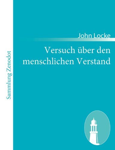 Cover for John Locke · Versuch Über den Menschlichen Verstand (Paperback Book) [German edition] (2011)