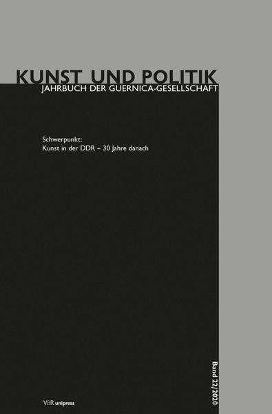 Cover for Kunst in der DDR – 30 Jahre danach - Kunst und Politik (Paperback Book) (2021)