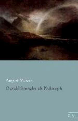 Cover for Messer · Oswald Spengler als Philosoph (Buch)