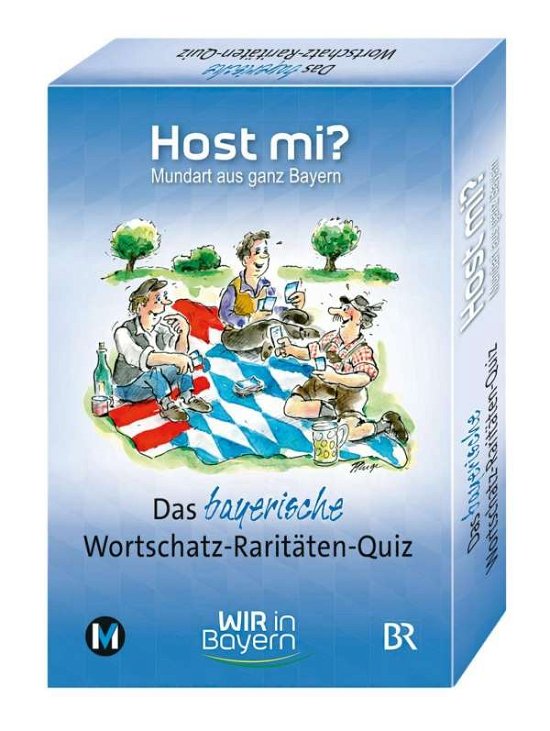 Cover for Anthony Rowley · Host mi? - Das bayerische Wortschatz-Raritäten-Quiz (SPIEL) (2019)
