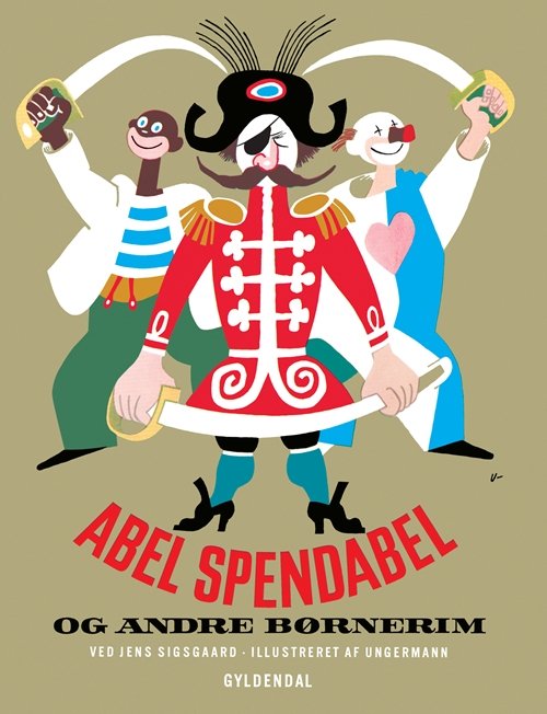 Cover for Jens Sigsgaard · Mini billedbøger: Abel Spendabel - og andre børnerim (Sewn Spine Book) [7. Painos] (2010)