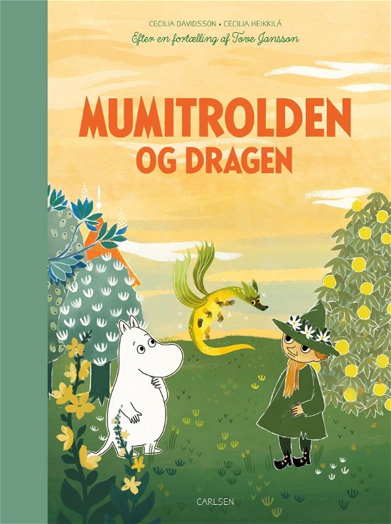 Mumi genfortalt: Mumitrolden og dragen - Tove Jansson - Bøker - CARLSEN - 9788711981672 - 23. mars 2020