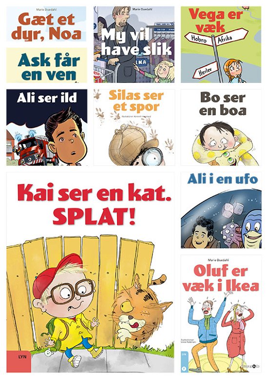 Lyn Bogpakke 2 - Letlæsning for børn -  - Bøger - Straarup & Co - 9788770180672 - 15. maj 2018