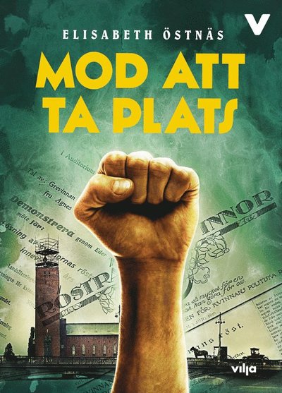 Cover for Elisabeth Östnäs · Mod att ta plats (Bound Book) (2019)