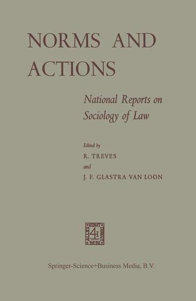 R. Treves · Norms and Actions: National Reports on Sociology of Law (Paperback Book) [1968 edition] (1968)
