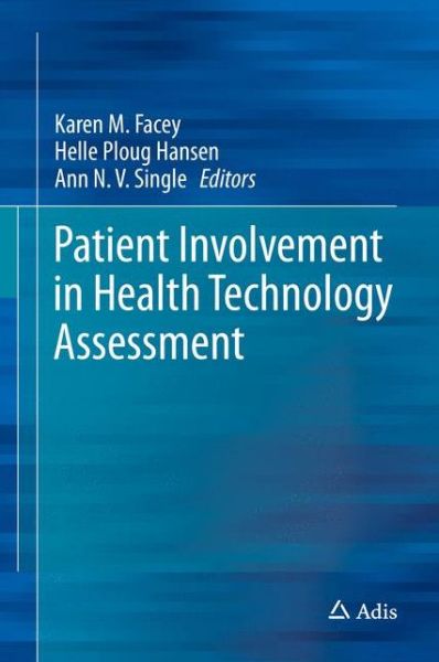 Cover for Patient Involvement in Health Technology Assessment (Hardcover Book) [1st ed. 2017 edition] (2017)