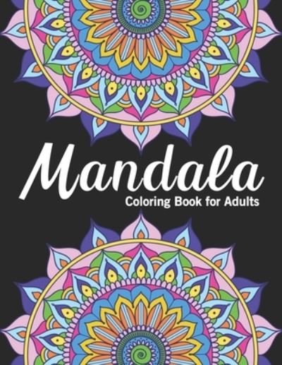 Cover for Xahsan Xrif · Mandala coloring books for adults (Pocketbok) (2020)