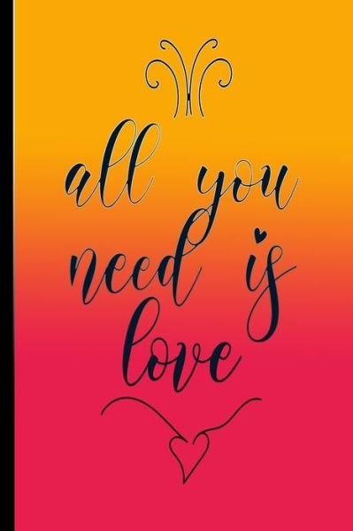 Cover for Gdimido Art · All You Need Is Love (Paperback Book) (2020)