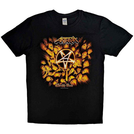 Cover for Anthrax · Anthrax Unisex T-Shirt: Worship Music (T-shirt)