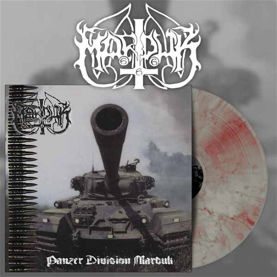 Cover for Marduk · Panzer Division Marduk 2020 (Reprint) (Grey / Red Marble) (LP) (2024)