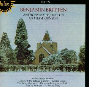 Cover for B. Britten · Michelangelo Sonnets (CD) (2001)
