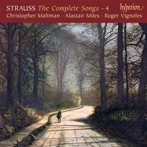 Complete Songs Vol.4 - R. Strauss - Musiikki - HYPERION - 0034571176673 - tiistai 17. helmikuuta 2009