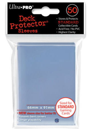 Speelgoed | Kaartspel - Sleeves Clear 50 D12 - Speelgoed | Kaartspel - Koopwaar - Ultra Pro - 0074427826673 - 