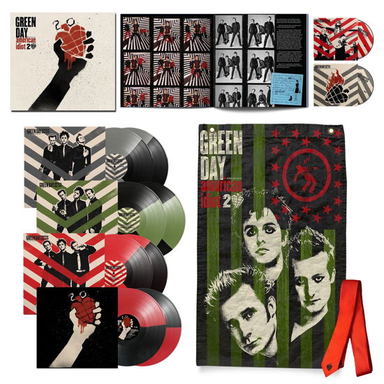 Cover for Green Day · American Idiot - 20th Anniversary Edition (LP/Blu-ray) [Deluxe Vinyl Box Set edition] (2024)