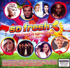 Cover for So Fresh · The Hits of Spring 2013 (DVD/CD)