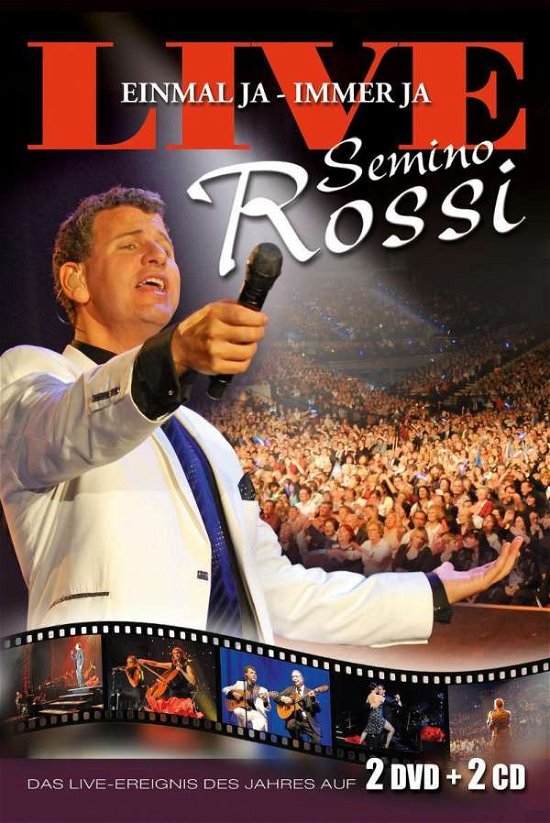 Cover for Semino Rossi · Einmal Ja - Immer Ja Live 2008 - (MDVD) [Box set] (2008)