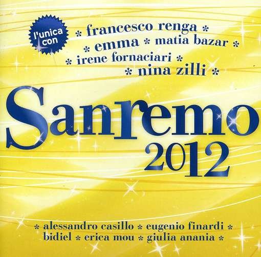 Cover for Various Artists · Sanremo 2012 (CD) (2012)