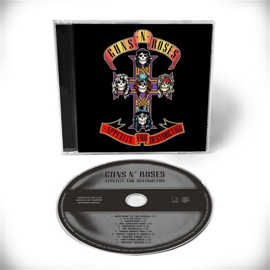 Guns N' Roses · Appetite For Destruction (CD) [Remastered edition] (2018)