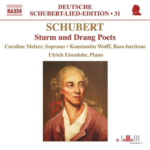 Cover for Schubert / Melzer / Wolff / Eisenlohr · Sturm Und Drang Poets (CD) (2009)