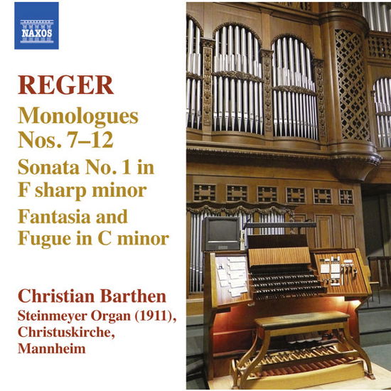 Organ Works - M. Reger - Música - NAXOS - 0747313290673 - 13 de maio de 2013