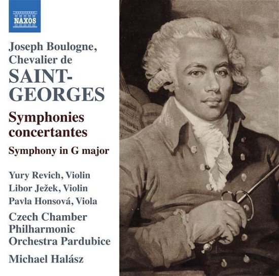Cover for Cz Chamber Orchestra / Halasz · Joseph Boulogne Chevalier De Saint-Georges: Symphonies Concertantes / Symphony In G Major (CD) (2021)