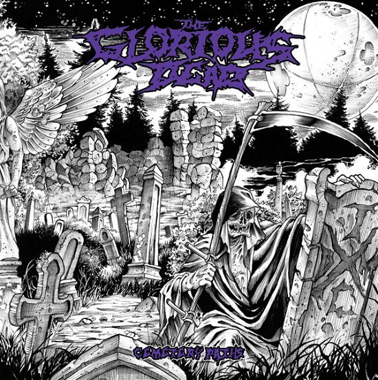Cover for Glorious Dead · Cemetery Paths (Purple / Black / White Splatter Vinyl) (LP) (2023)