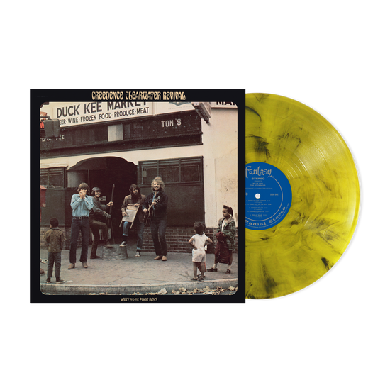 Cover for Creedence Clearwater Revival · Willy and the Poor Boys (LP) [2025 Remastered Yellow Smoke Vinyl edition] (2025)