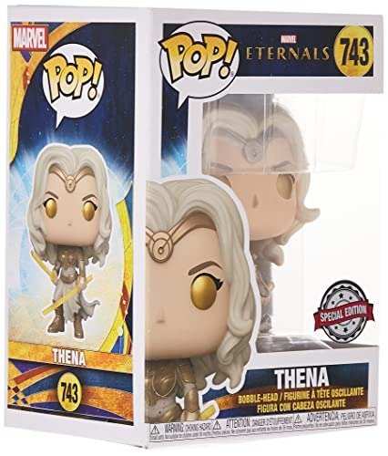 Cover for Marvel: Funko Pop! · Eternals - Thena (Special Edition) (Vinyl Figure 743) (MERCH) [Special edition]