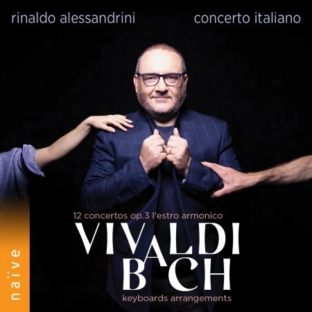Cover for Rinaldo Alessandrini / Concerto Italiano · Vivaldi &amp; Bach: 12 Concertos / Op. 3 LEstro Armonico (CD) (2022)