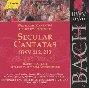 Secular Cantatas Bwv212,2 - J. S. Bach - Muzyka - AVIC - 4010276015673 - 23 lipca 2024