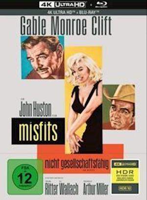 Misfits-nicht Gesellschaftsfaehig-limited Medi - John Huston - Elokuva -  - 4042564230673 - perjantai 7. heinäkuuta 2023