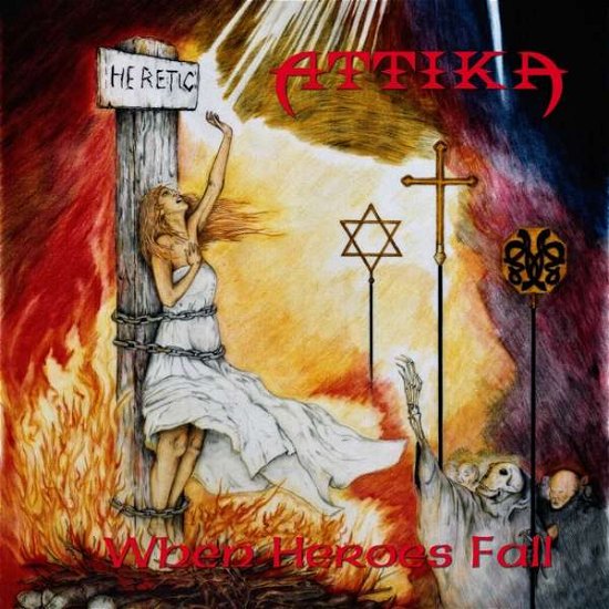 Cover for Attika · When Heroes Fall (CD) (2019)