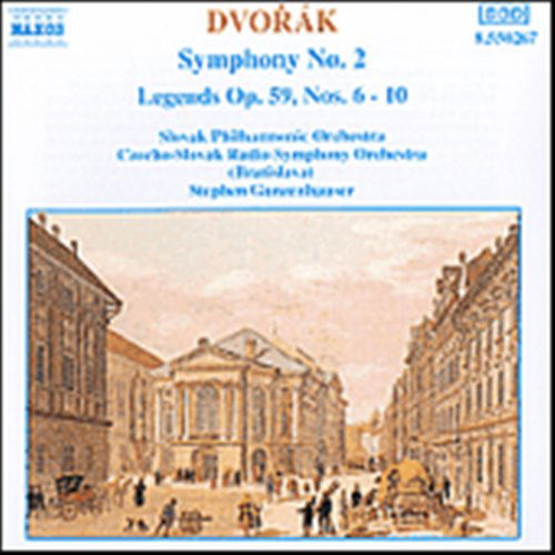 Dvorak Symphony 2 - Slovak Philharmonic Orchestra / Stephen Gunzenhauser - Muziek - NAXOS CLASSICS - 4891030502673 - 12 januari 1999