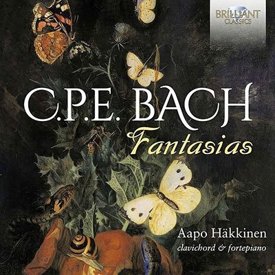 Cover for Aapo Hakkinen · C.P.E. Bach: Fantasias (CD) (2023)