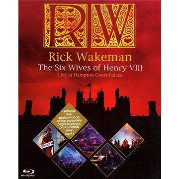 Cover for Rick Wakeman · Six Wives Of Henry V111 - Live At Hampton Court Palace (Blu-ray) (2018)