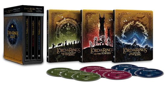 Signore Degli Anelli (Il) · La Trilogia Steelbook (9 4K Uhd) (4K Ultra HD/BD) (2024)