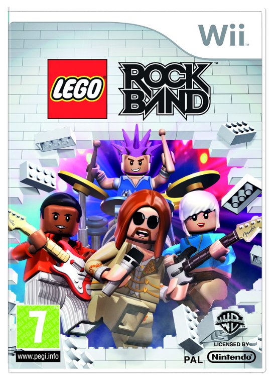 Cover for Warner Home Video · LEGO Rock Band (Wii) (2009)