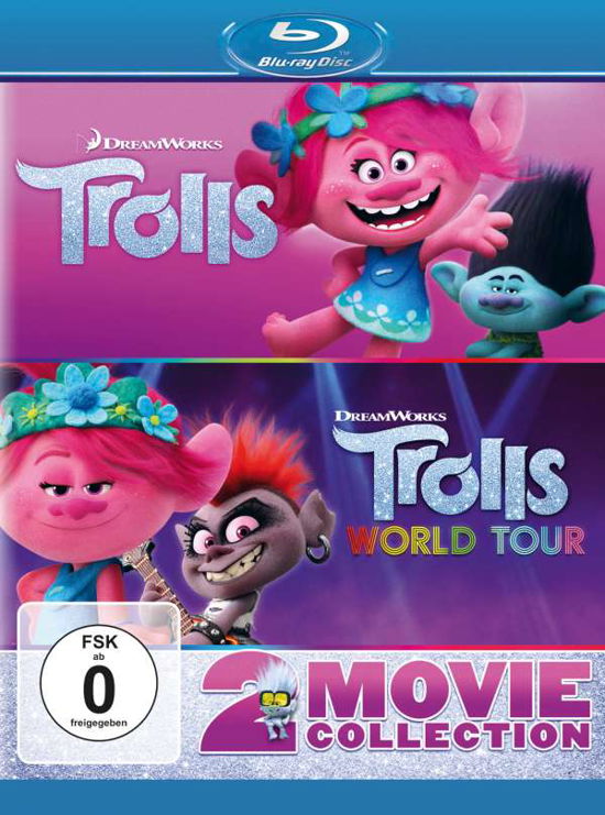 Cover for Keine Informationen · Trolls &amp; Trolls World Tour-2-movie Collection (Blu-ray) (2020)