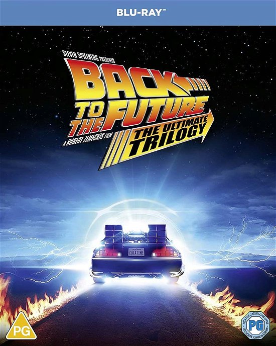 Cover for Back To The Future: 1. 2 And 3 · Back To The Future - The Ultimate Trilogy (Blu-ray) (2020)