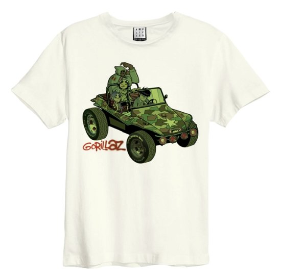 Cover for Gorillaz · Gorillaz - Geep Amplified X Large Vintage White T Shirt (T-shirt)