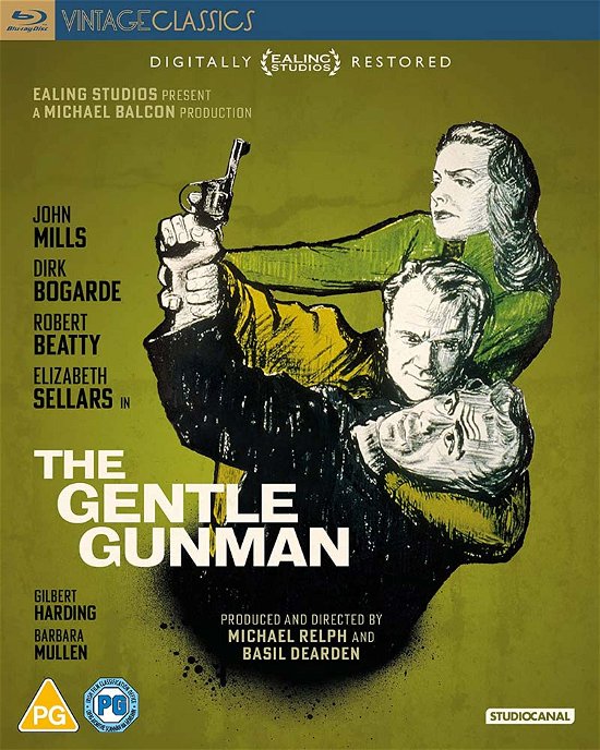 Cover for Basil Dearden · The Gentle Gunman (Blu-ray) (2022)