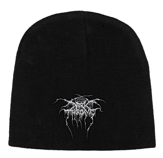 Darkthrone · Darkthrone Unisex Beanie Hat: Logo (TØJ) [Black - Unisex edition] (2019)